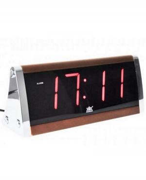 Электрические часы XONIX 1812/RED Пластик Имитация древесины