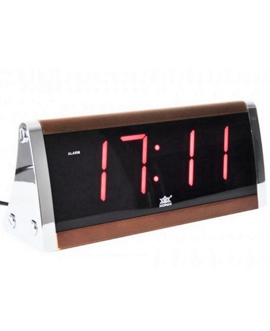 Electric Alarm Clock XONIX 1812/RED Plastic Imitation wood