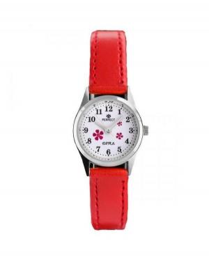 Zegarki dziecięce G141-S501 klasyczny PERFECT kwarcowy Biały Dial
