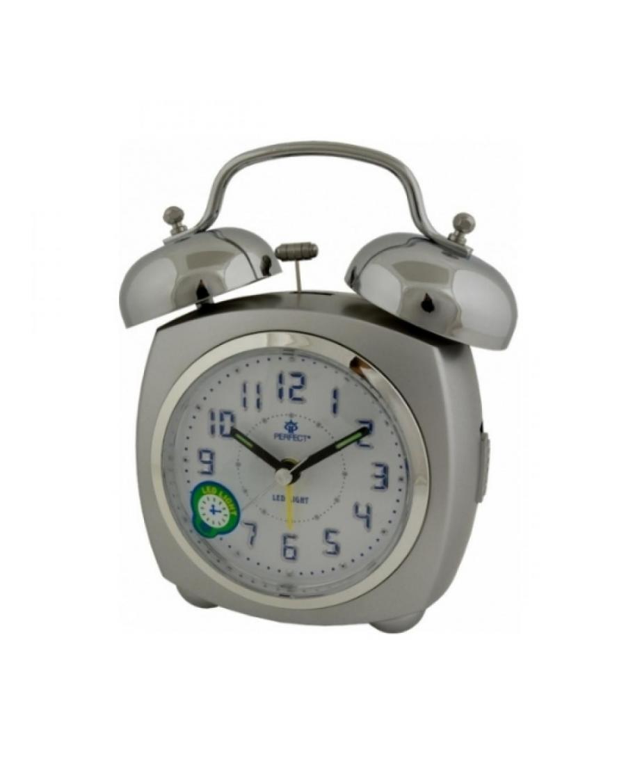 PERFECT BA930B/S Alarm clock, Plastic Silver color Plastik Tworzywo Sztuczne Kolor srebrny