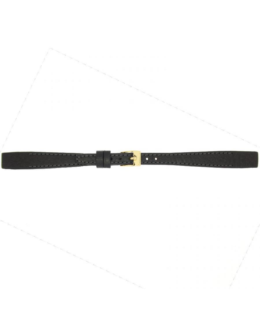 Watch Strap CONDOR 601R.01.10.Y Black 10 mm