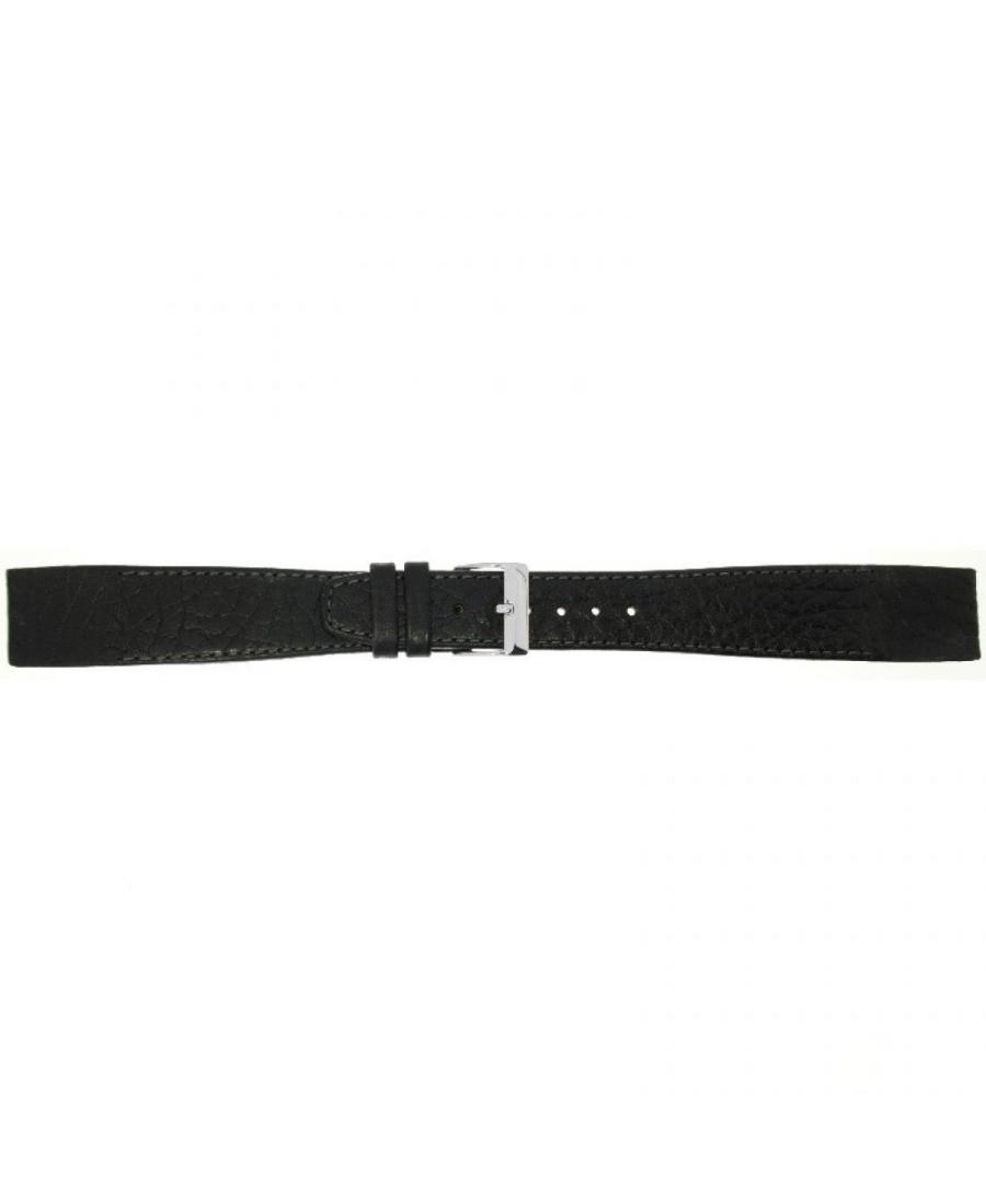 Watch Strap CONDOR 601R.01.16.W Black 16 mm