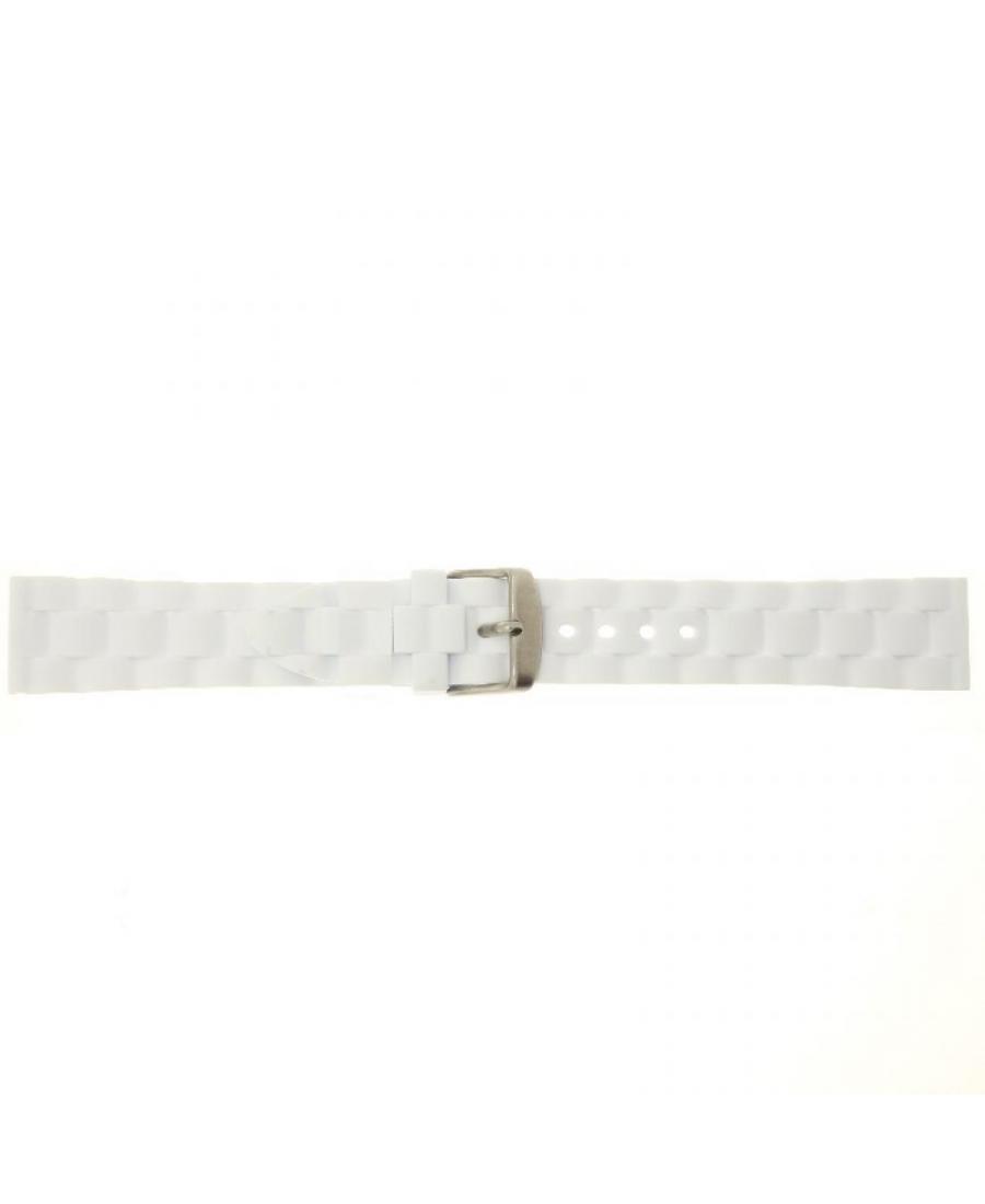 Watch Strap CONDOR PU.106.09.20.W White 20 mm