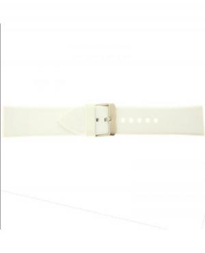 Watch Strap CONDOR PU.108.09.26.W Plastic / Rubber Tworzywo sztuczne/guma Biały 26 mm