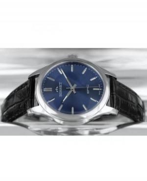 Men Classic Swiss Quartz Analog Watch BISSET BSCC41SIDX03BX Blue Dial 40mm