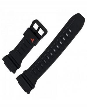 Watch Strap CASIO 10500876 Plastic / Rubber czarny Tworzywo sztuczne/guma Czarny 30 mm