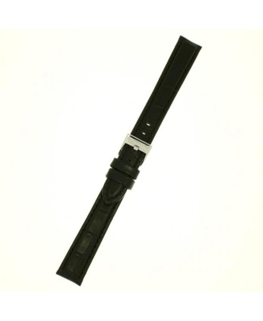 Ремешок для часов Piero Magli 11700001.18.W Кожа Чёрный 18 мм