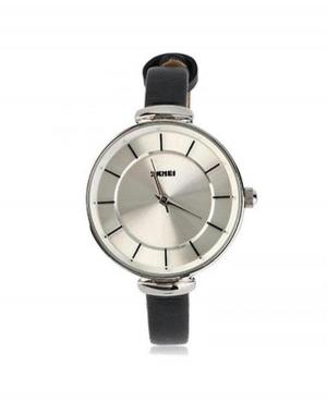 Kobiety Moda klasyczny kwarcowy analogowe Zegarek SKMEI 1184CL Silver Case Black Srebrna Dial 30mm