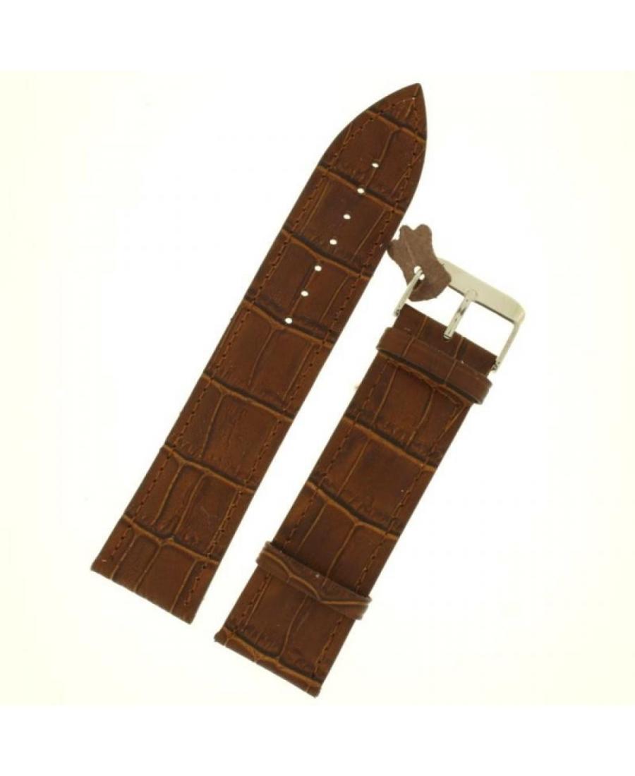 Watch Strap Diloy 379EAEL.26.3 Brown 26 mm