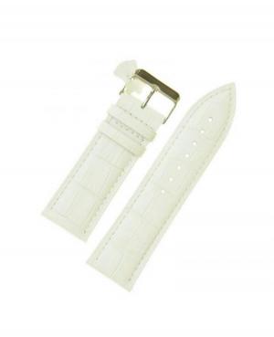 Watch Strap Diloy 379EA.26.22 White 26 mm