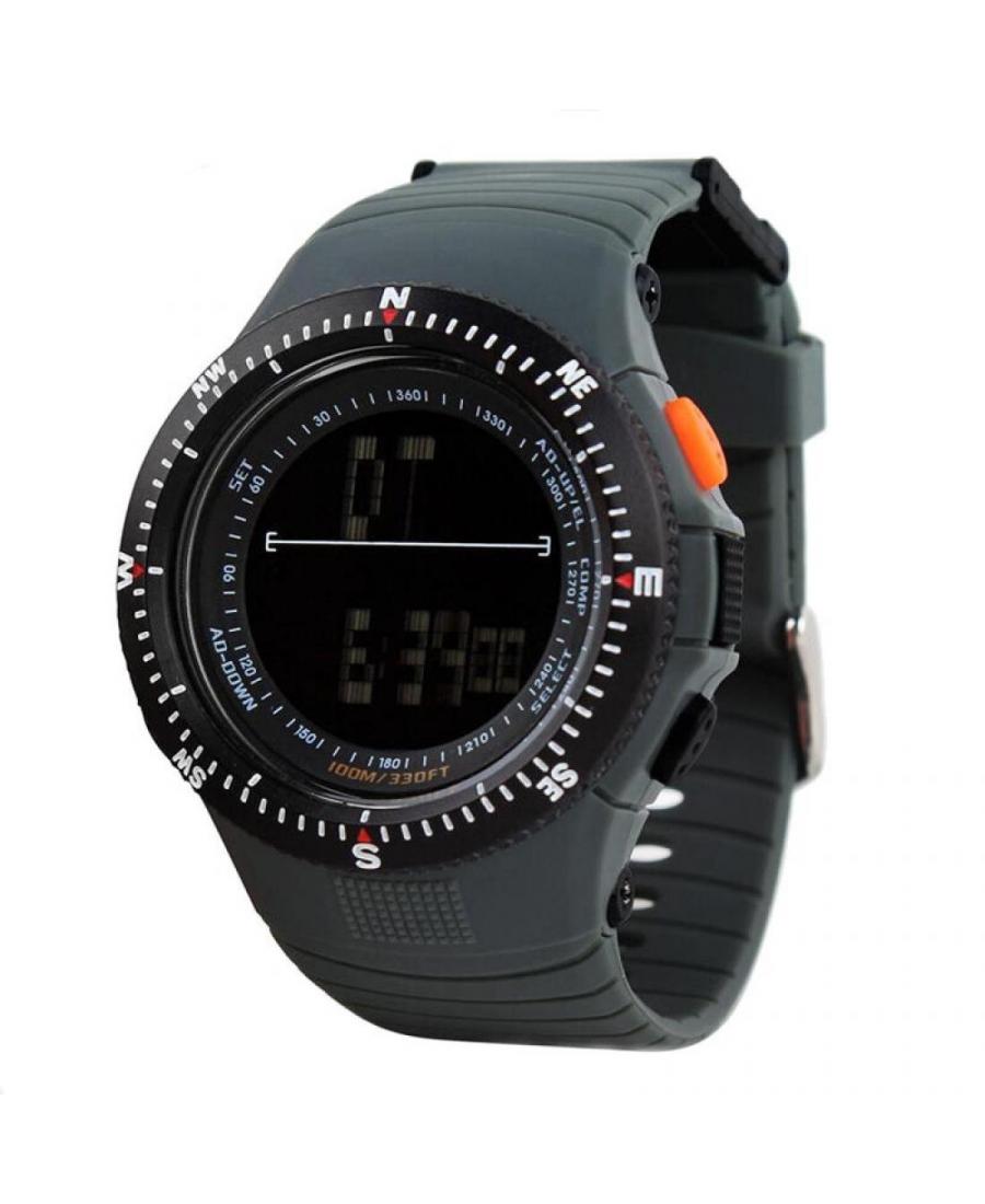 Mężczyźni Funkcjonalny kwarcowy cyfrowe Zegarek Budzik SKMEI 0989 BK Czarny Dial 45mm
