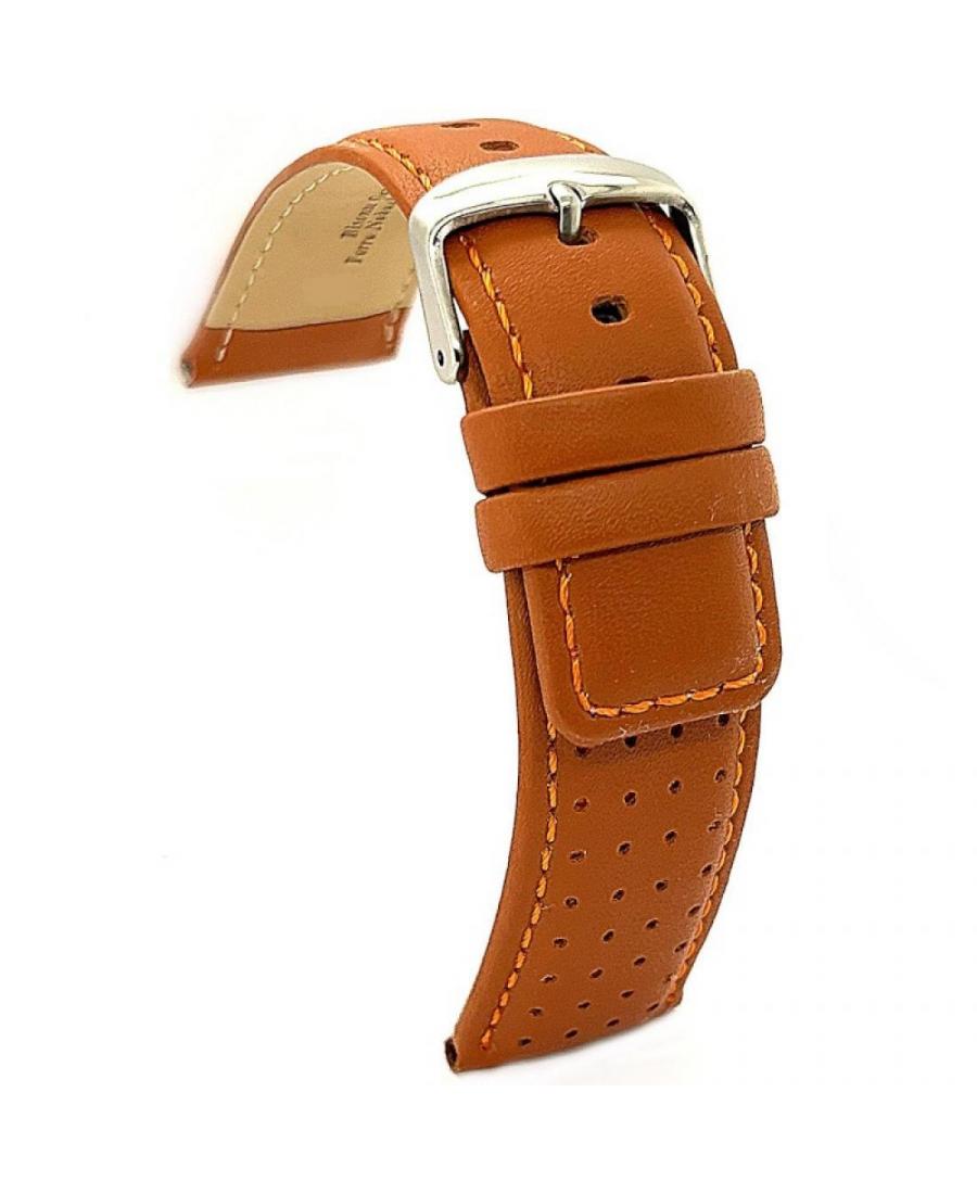 Watch Strap Diloy 367.03.24 Brown 24 mm