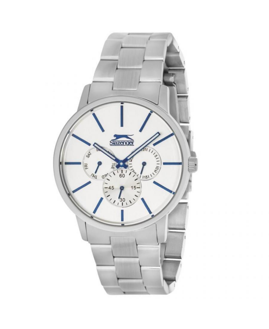 Men Fashion Quartz Watch Slazenger SL.9.6010.2.01 Silver Dial