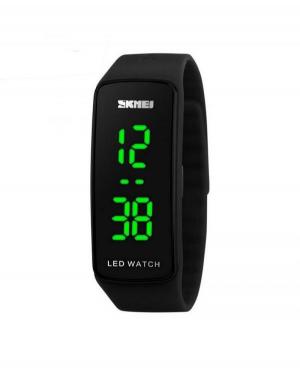 Women Functional Quartz Digital Watch SKMEI 1119A ALL Black Black Dial 46mm