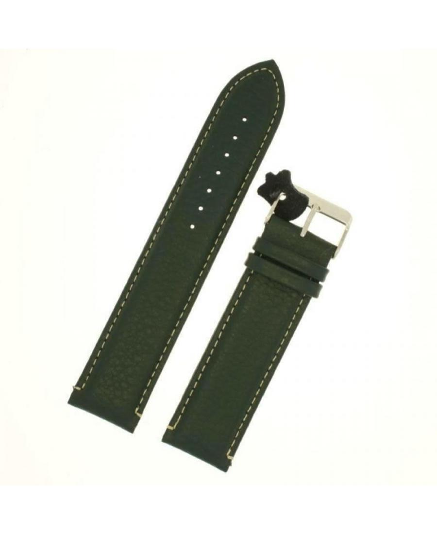Watch Strap Diloy P206.22.27 Green 22 mm