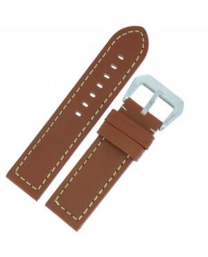 Watch Strap Diloy P371.24.8 Brown 24 mm