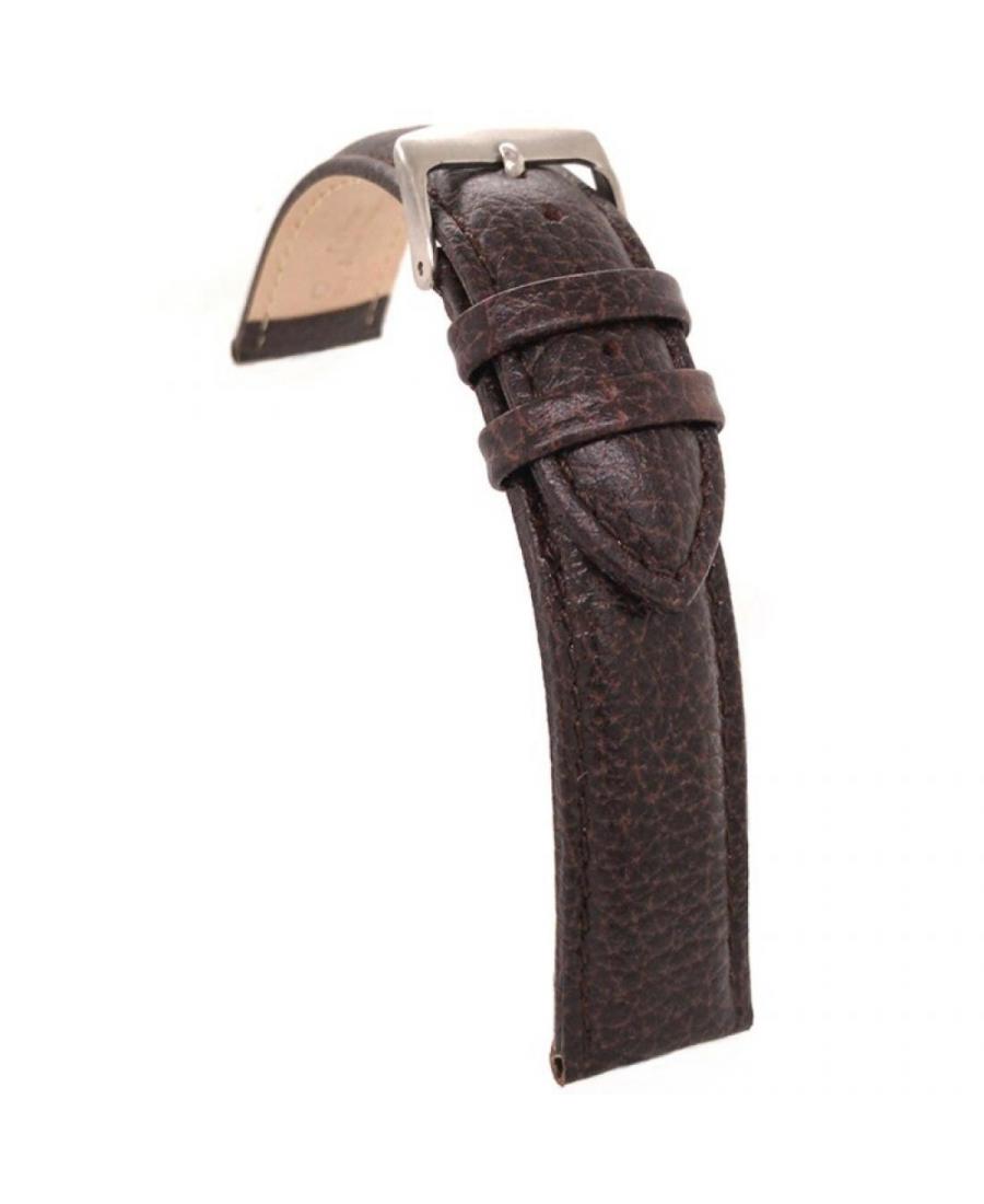 Watch Strap Diloy 131.24.2 Brown 24 mm