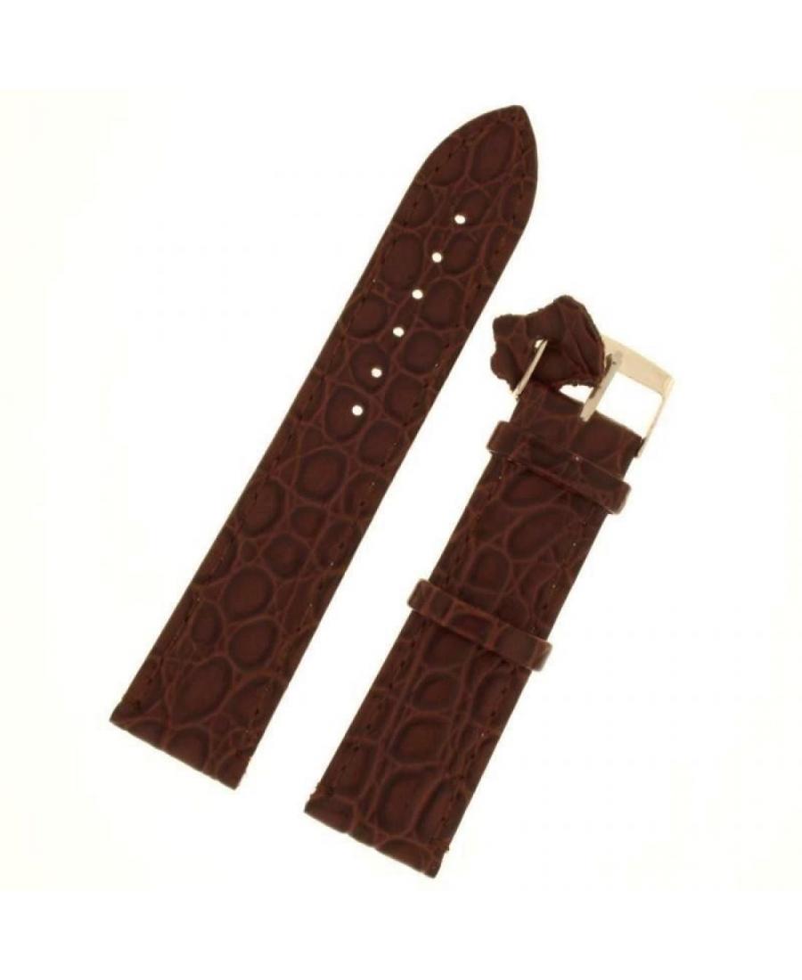 Watch Strap Diloy P209.20.2 Brown 20 mm