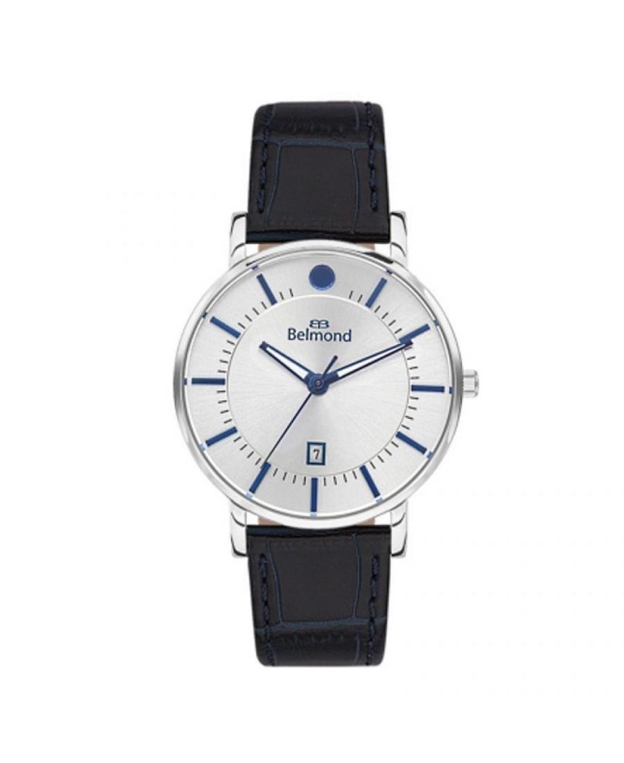 Men Classic Quartz Watch Belmond KNG750.439 Silver Dial