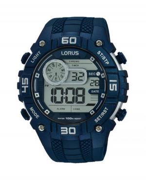 Mężczyźni sportowy Japonia kwarcowy cyfrowe Zegarek Timer LORUS R2357LX-9 Szary Dial 49mm