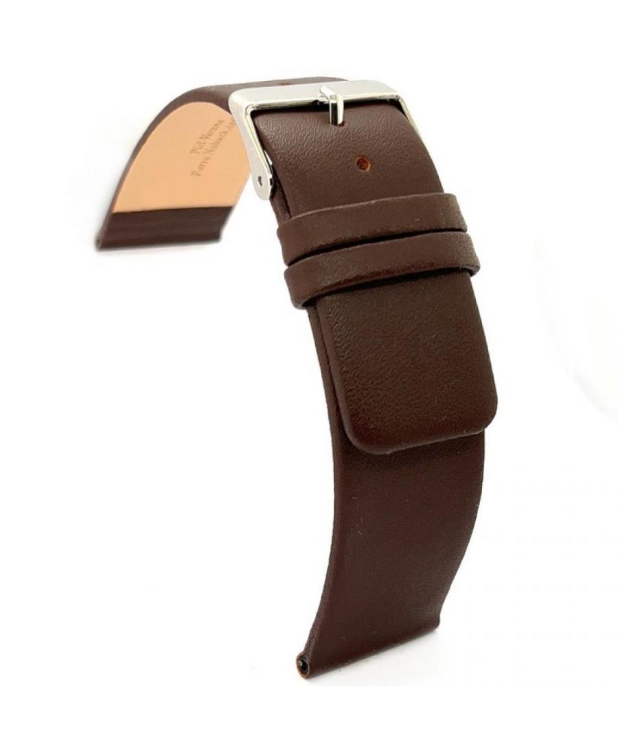 Watch Strap Diloy 327.02.28 Brown 28 mm