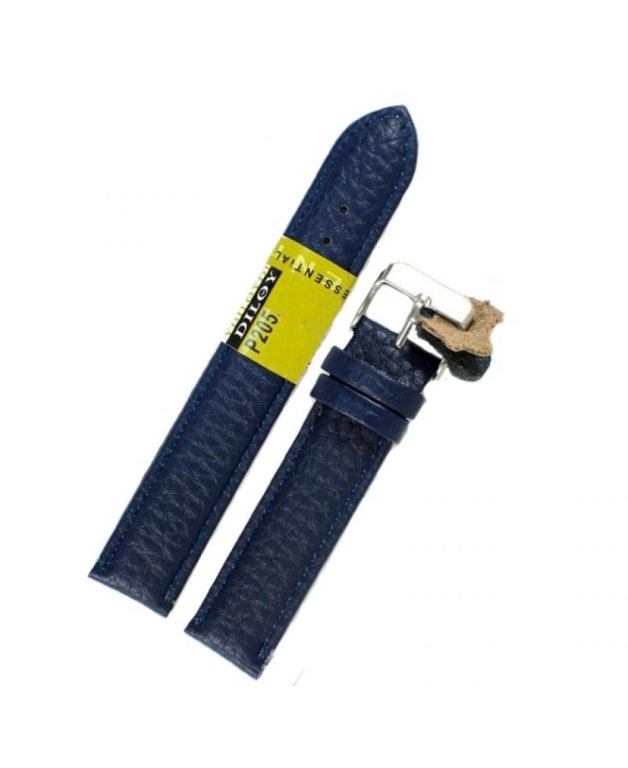 Watch Strap Diloy P205.24.5 Blue 24 mm