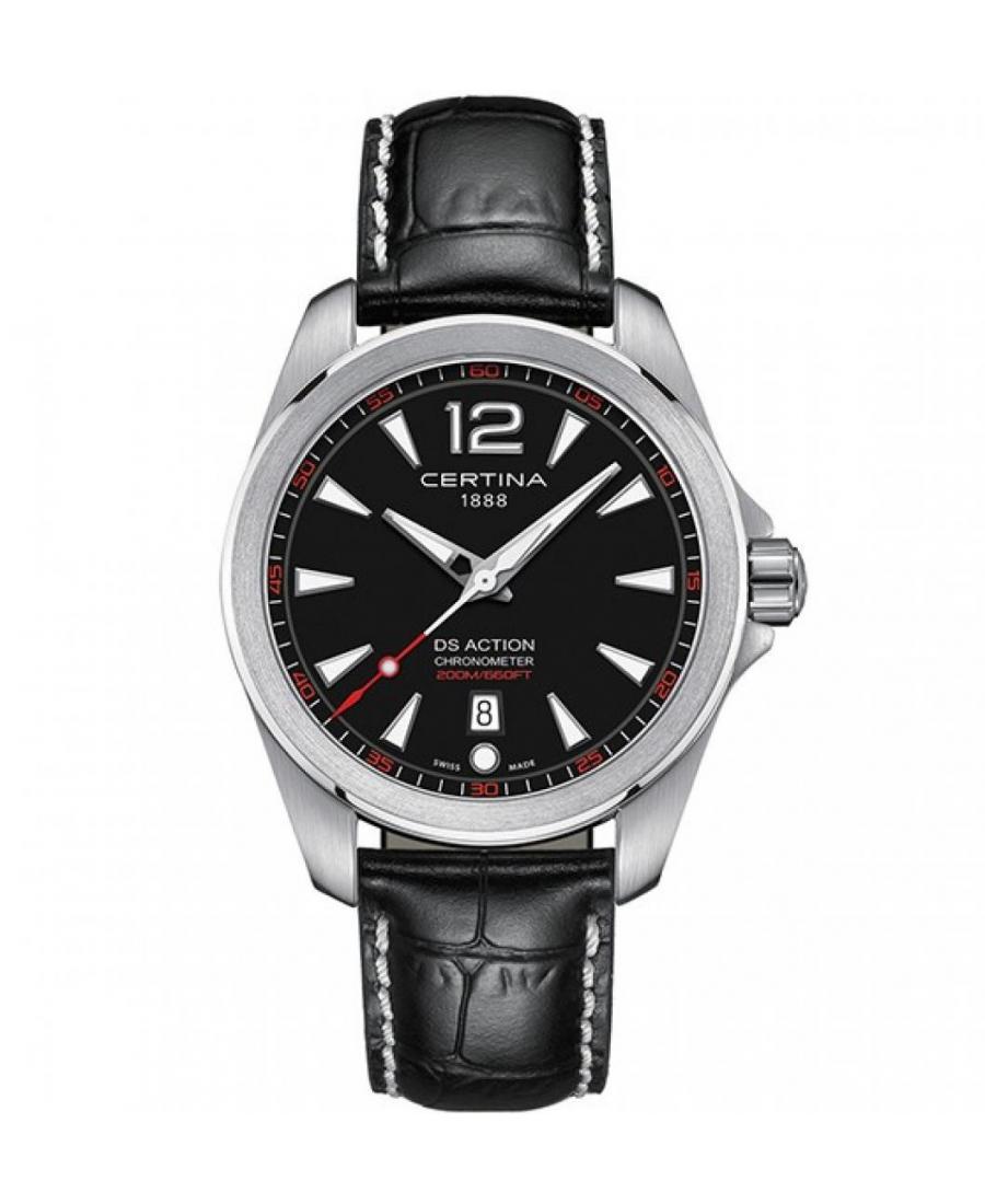 Men Fashion Quartz Watch Certina C032.851.16.057.01 Black Dial - Picture 1 of 1