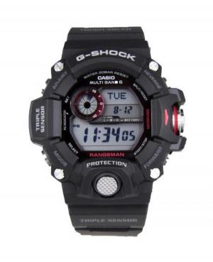 Men Sports Diver Japan Eco-Drive Digital Watch Timer CASIO GW-9400-1ER G-Shock Black Dial 55mm