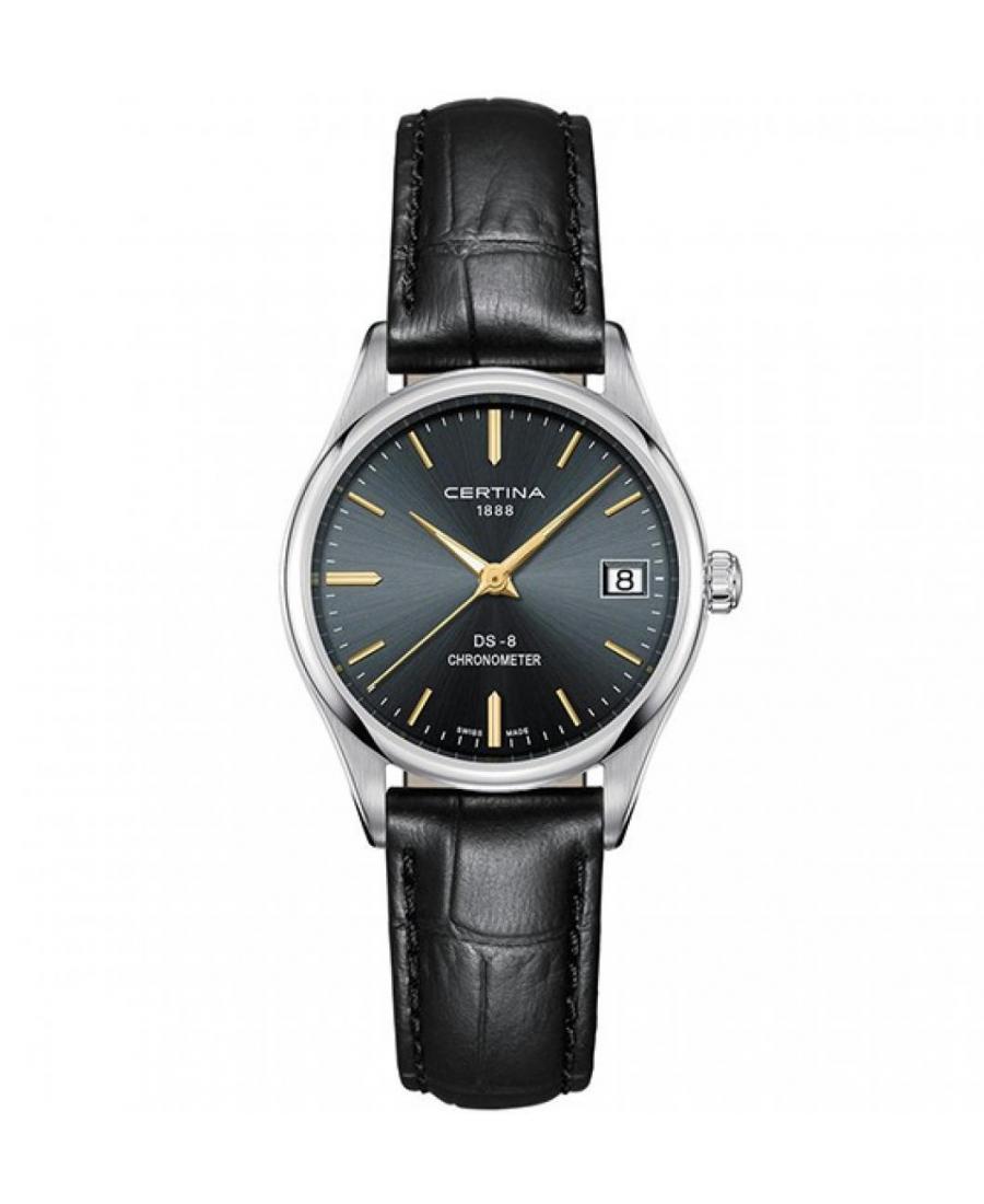 Women Swiss Fashion Quartz Watch Certina C033.251.16.351.01 Black Dial