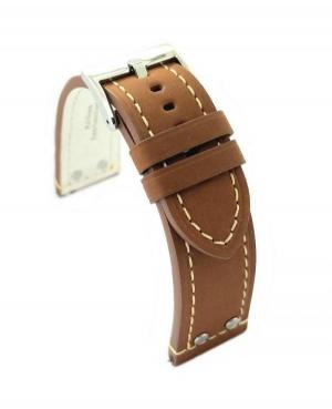 Watch Strap Diloy 381.24.3 Brown 24 mm