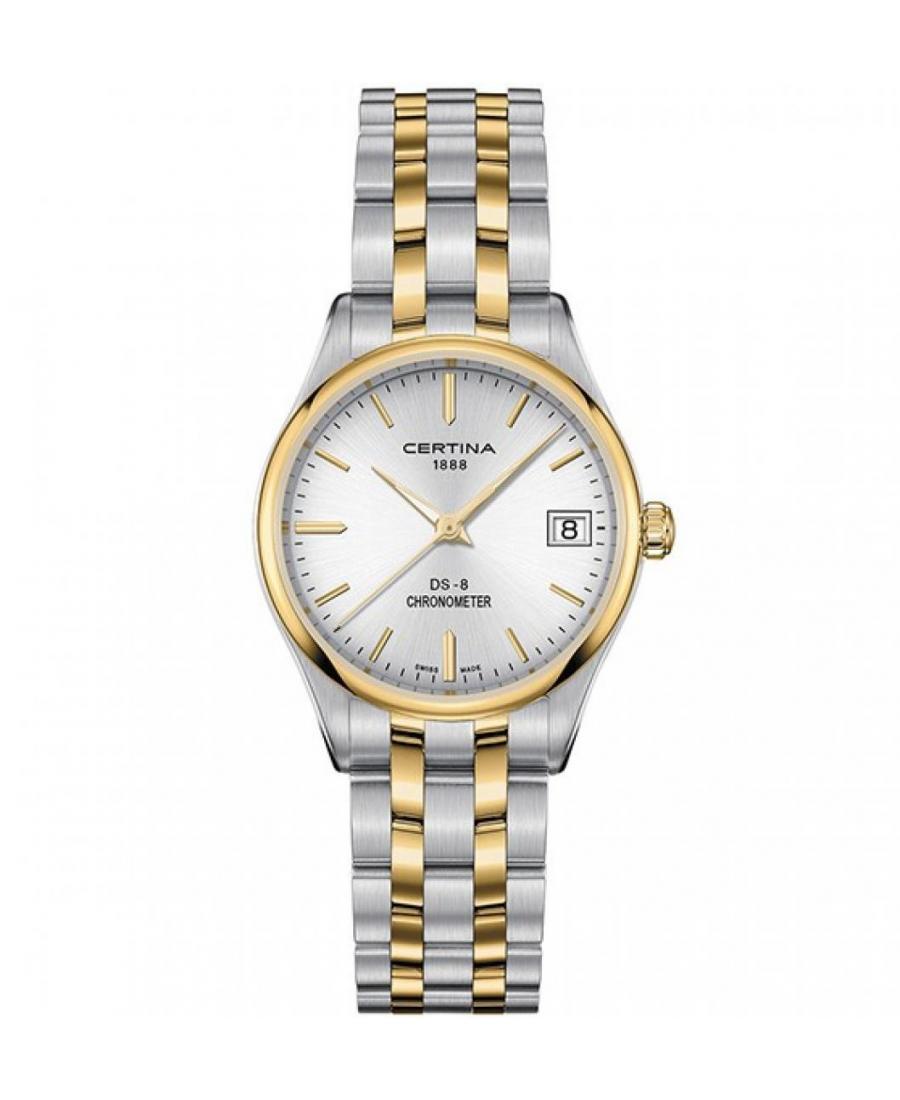 Women Swiss Fashion Quartz Watch Certina C033.251.22.031.00 Silver Dial