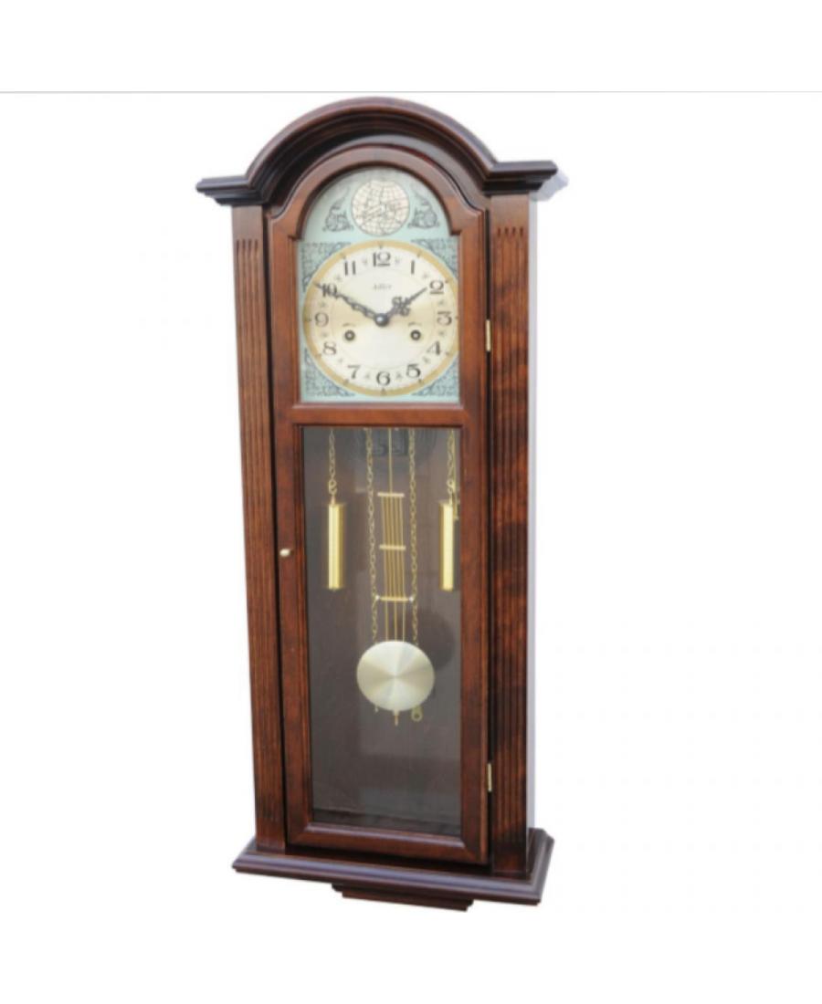 ADLER 11070W Wall Clocks Mechanical Wood Walnut