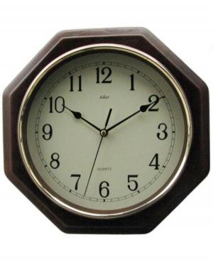 ADLER 21023W Wall Clocks Quartz Glass Walnut