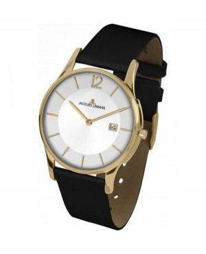 Men Fashion Quartz Watch Jacques Lemans 1-1850J White Dial