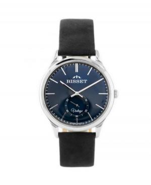 Men Swiss Classic Quartz Watch Bisset BSCE58SIDX05BX Blue Dial