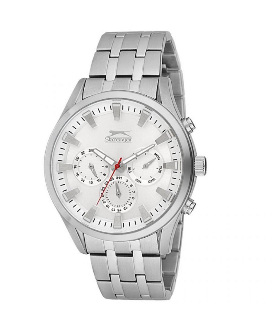 Men Fashion Quartz Watch Slazenger SL.9.6086.2.01 Silver Dial