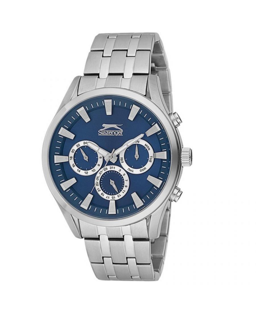 Mężczyźni Moda kwarcowy Zegarek SLAZENGER SL.9.6086.2.03 Niebieska Dial 45mm