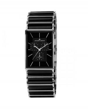 Men Fashion Classic Quartz Watch JACQUES LEMANS 1-1900A Black Dial 41mm