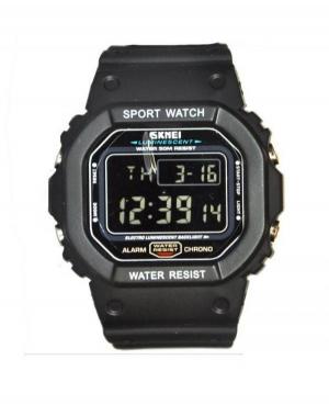 Mężczyźni sportowy Funkcjonalny kwarcowy cyfrowe Zegarek Budzik SKMEI 1134 BKBK Czarny Dial 40mm