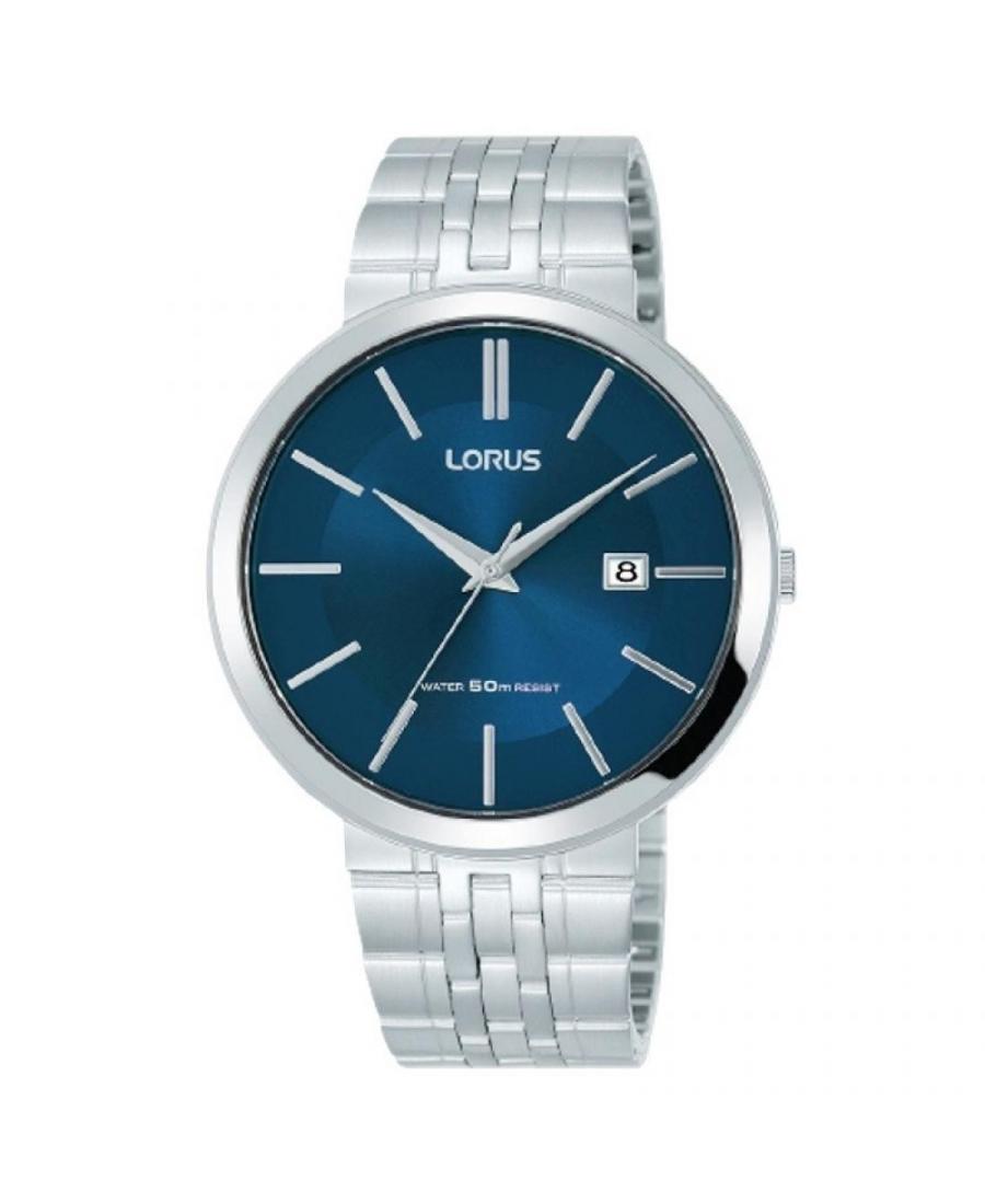 Mężczyźni klasyczny kwarcowy analogowe Zegarek LORUS RH919JX-9 Niebieska Dial 40mm
