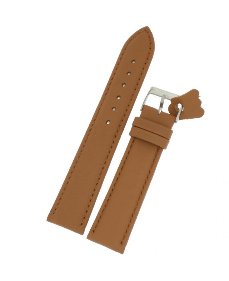 Watch Strap Diloy 702.03.18 Brown 18 mm
