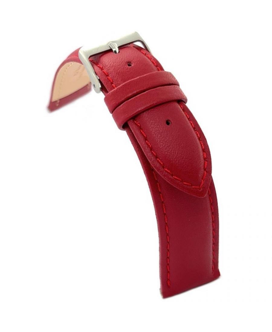 Watch Strap Diloy 302EA.28.4 Cherry 28 mm