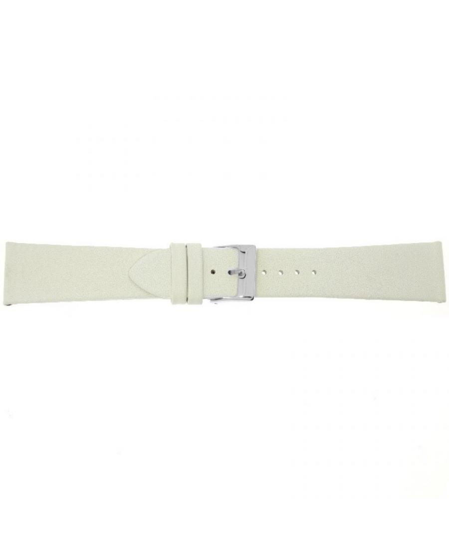 Watch Strap CONDOR Smooth Calf Strap 350R.09.20.W White 20 mm