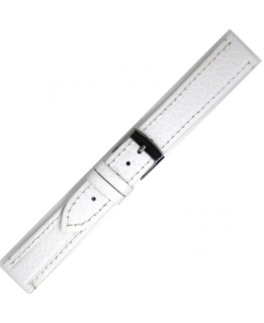 Watch Strap Diloy P178.20.22 White 20 mm