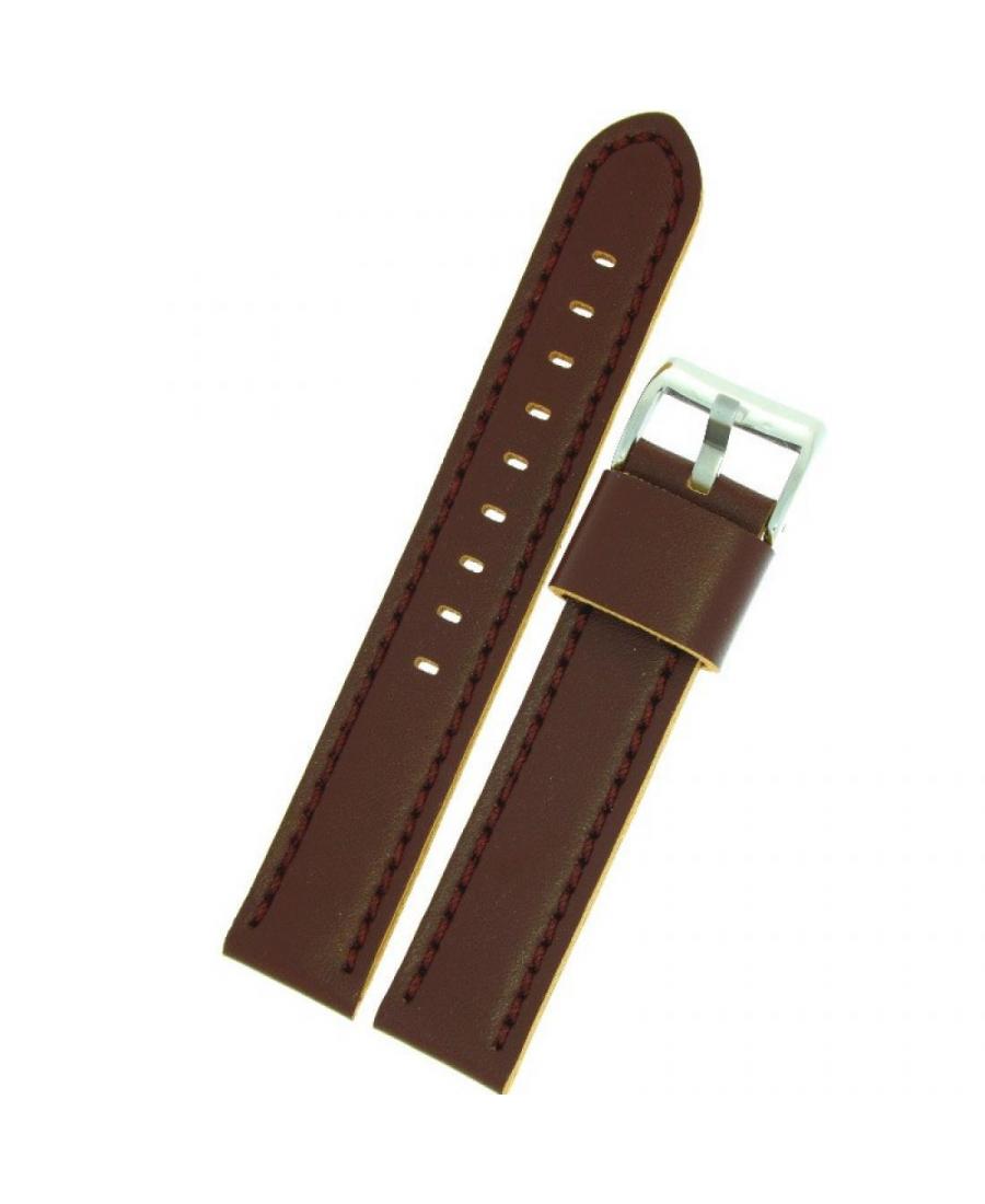 Watch Strap Diloy 415.02.18 Brown 18 mm