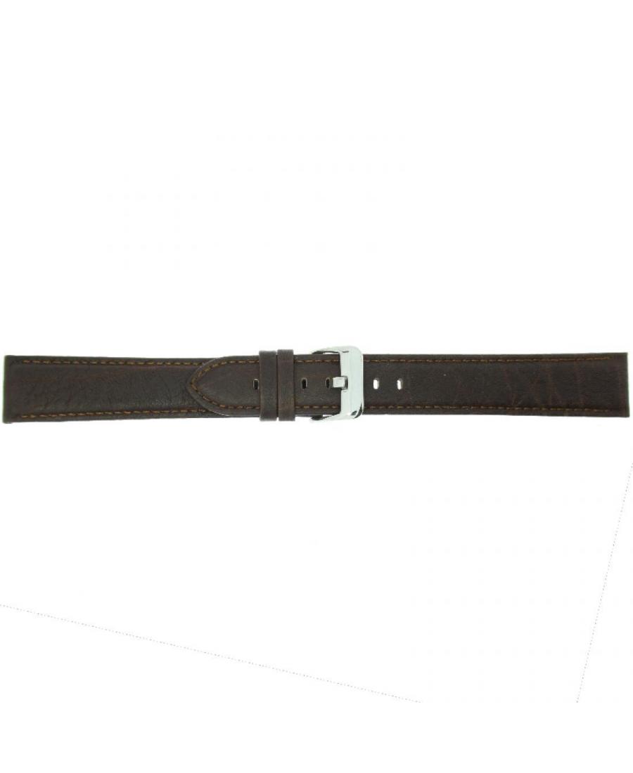 Watch Strap CONDOR Padded Camel Grain Extra Extra Long 664X.02.20.W Brown 20 mm