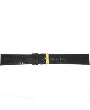 Watch Strap CONDOR Teju Lizard Grain 611R.01.20.Y Black 20 mm