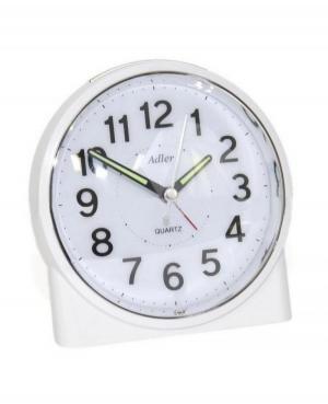 ADLER 40121W alarm clock Plastic White