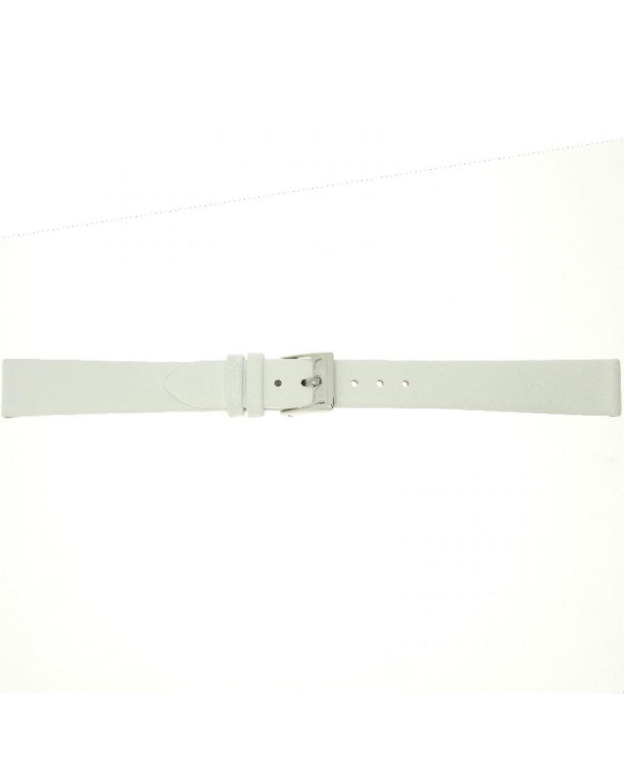 Watch Strap CONDOR Smooth Calf Strap 350R.09.14.W White 14 mm