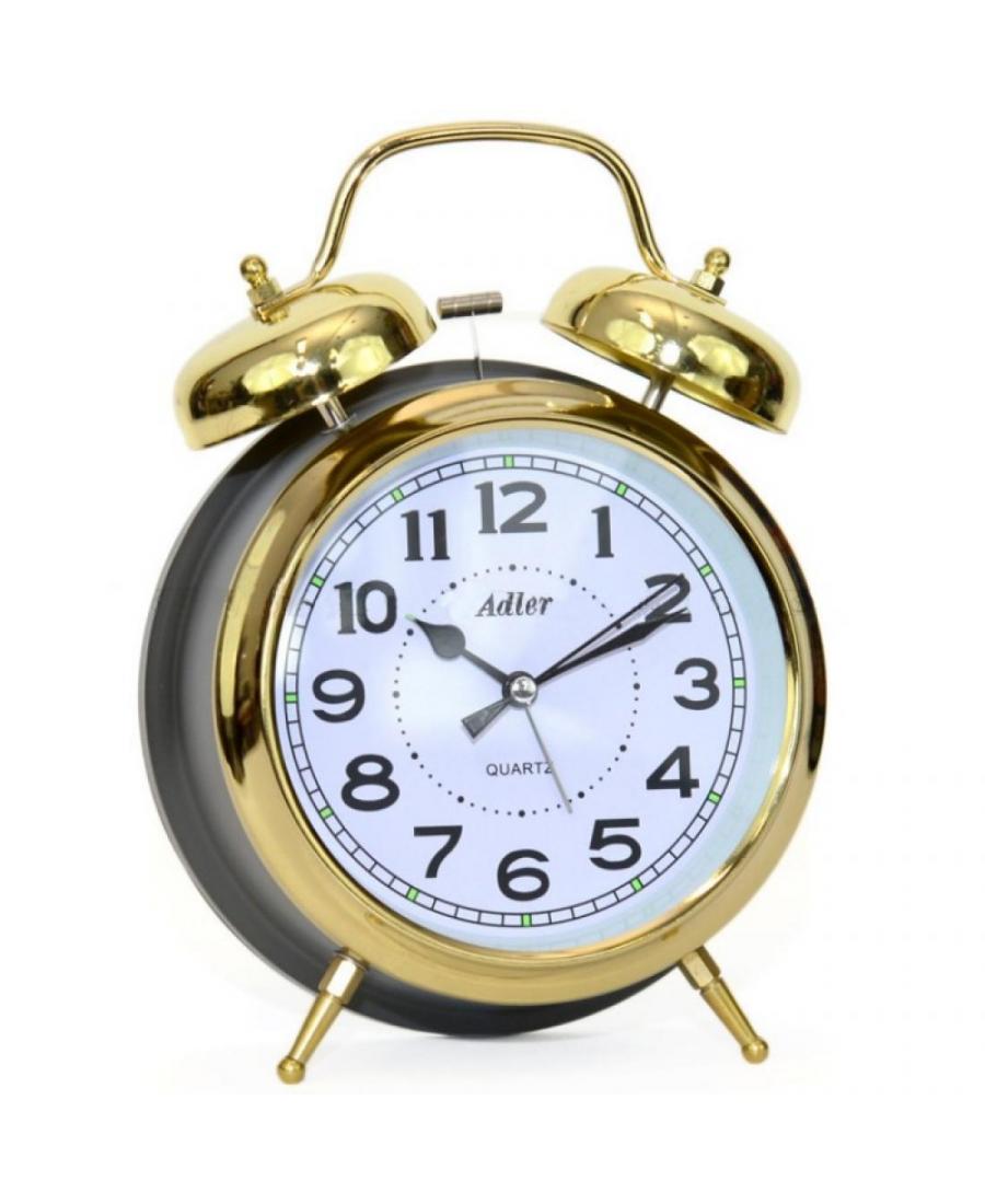 ADLER 40133G-TY alarm clock czarny Metal Czarny